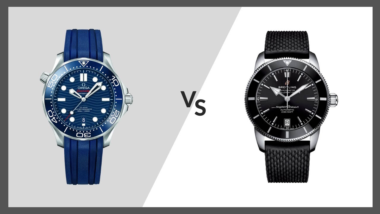 breitling superocean heritage ii vs omega seamaster 300m