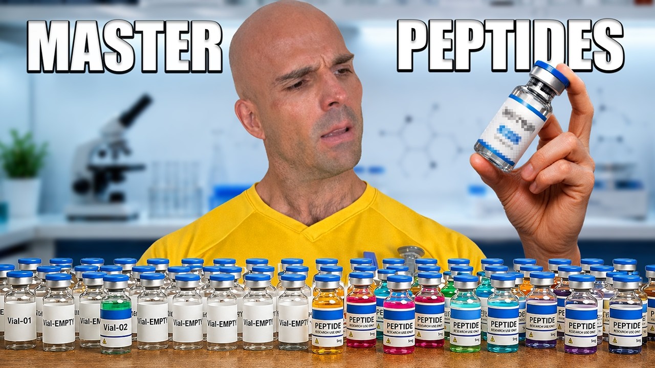 DOCTOR EXPLAINS EVERY PEPTIDE & IT’S EFFECTS (MASTER PEPTIDES)