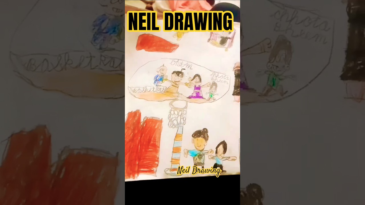 -Year-Old Neil Arora Explains His Creative Room Drawing 🎨 | Proud Moment”