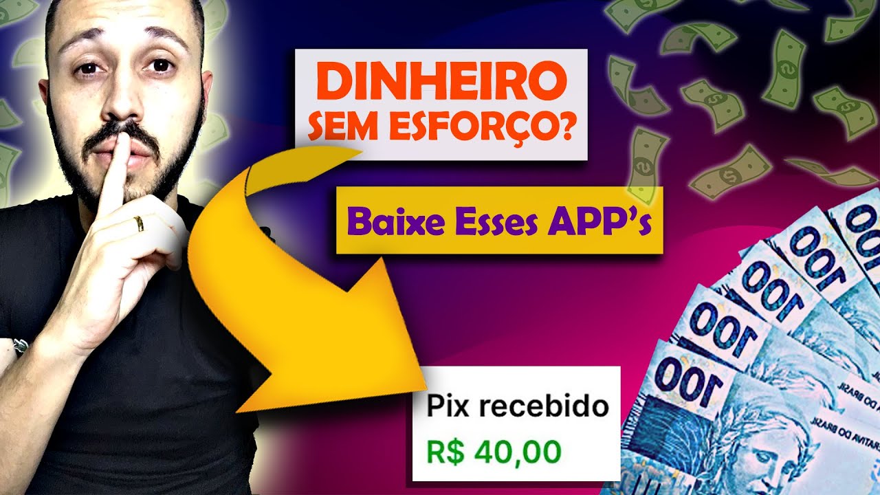 [INCRÍVEL😱 R$10 por SEMANA] – APP para GANHAR DINHEIRO via PIX 💸 App's Pagando na Hora