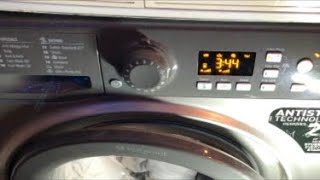 Hotpoint smart tech wmfug942g first live steam