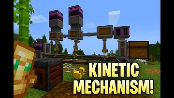 CREATE: ABOVE & BEYOND – KINETIC MECHANISM & RUBBER MACHINE! ⚙️ (MINECRAFT PART 5)