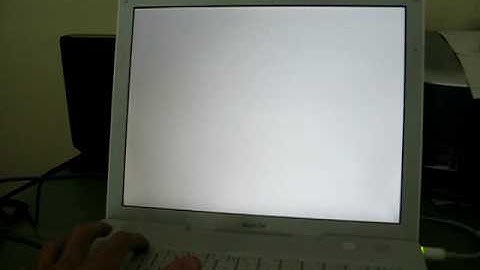 iBook G4 screen problem
