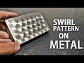 Swirl Pattern on Aluminium