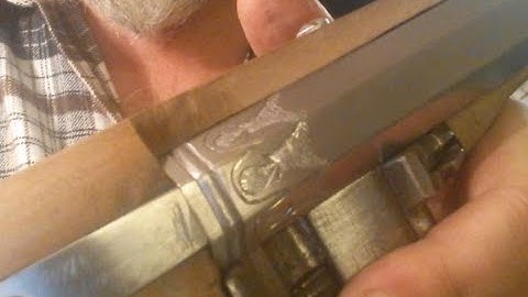 Wheellock pistol build 1650 pt 50 engraving the barrel