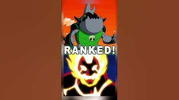 Top 5 Best Ben 10 Redesigns! #ben10 #ranked #fyp