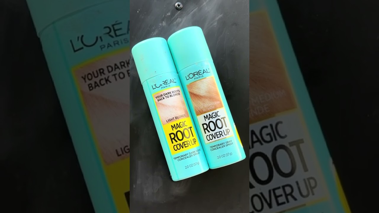 L'Oreal Paris Magic Root Cover-UpSpray Swatches 
