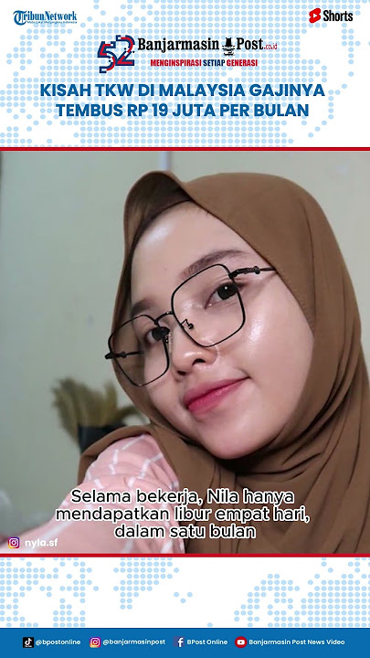 Kisah TKW di Malaysia Gajinya Tembus Rp 19 Juta per Bulan, Ada Insentif Makan dan Uang Lembur
