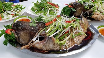 Cá Bống Mú Hấp Hồng Kông Dễ Làm Mà Ngon Dữ Lắm nha(Steamed Grouper Hong Kong Style)
