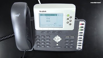 Yealink T28P Call Transfer (Blind Transfer)