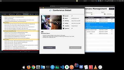 Conferences Management (JavaFX/Hibernate/MySQL)