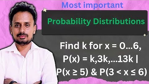 Probability Distribution | Example Problem 4 | Engineering Mathematics