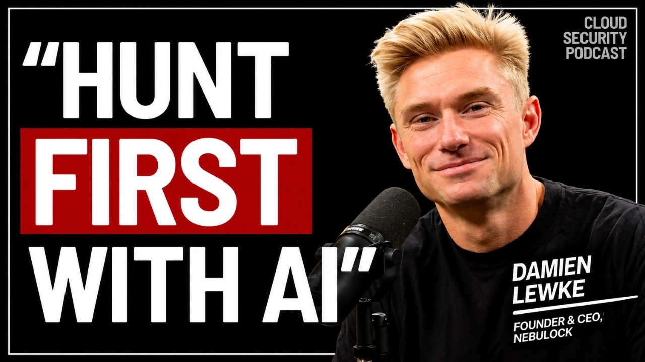 The "Hunt First" AI Security Strategy | Damien Lewke, Nebulock