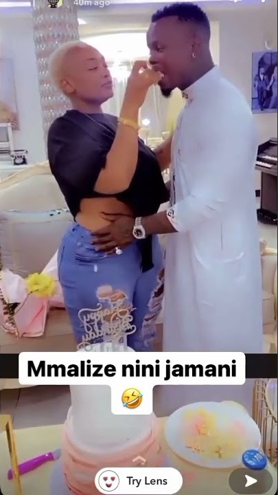 Harmonize amuchumu kajala mbele ya mama yake mzazi wakiwa kwenye happy birthday/mapenzi yametaradadi