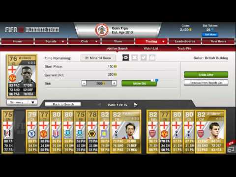 Fifa 12 Ultimate Team: Coin Tips Episode 1- Beginners Guide