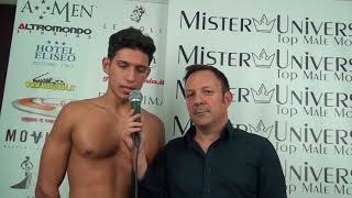 Alessandro Dichirico Finalista Mister Universe TMM 2017 - YouTube