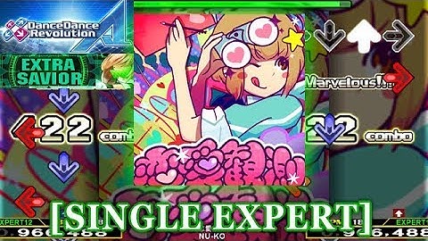 【DDR A】 恋愛観測 [SINGLE EXPERT] 譜面確認＋クラップ
