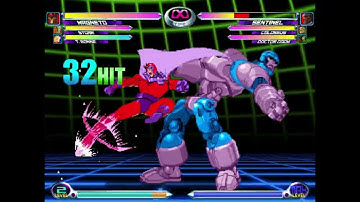 MvC2: Magneto Tornado Infinite (to Dizzy) by Bugstheskunkmonke .:11.27.25:.