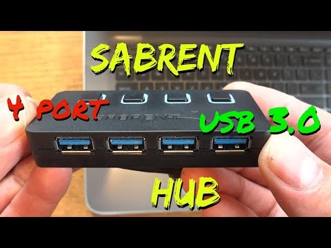 Sabrent 4 Port USB 3 0 Hub