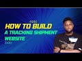 How to create courier tracking website PHP and HTML courier script