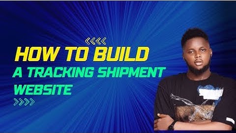 How to create courier tracking website PHP and HTML courier script