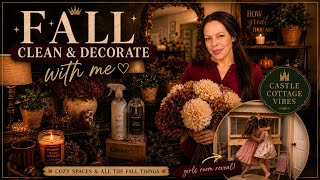 Making Our Home Cozy for FALL 🍂 | Clean & Decorate With Me