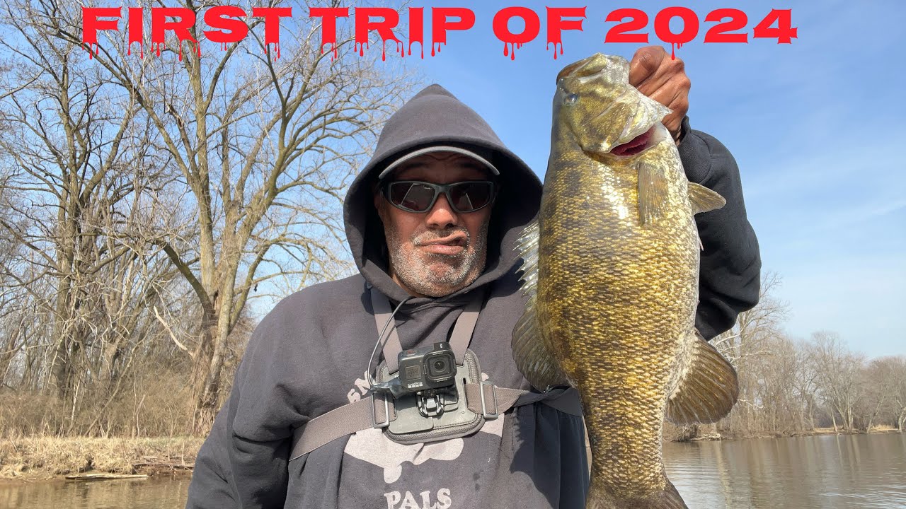 Ep 215- First trip of 2024.  Mid March smallmouth bass fishing