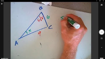 Solve triangles using law of sines   part 2