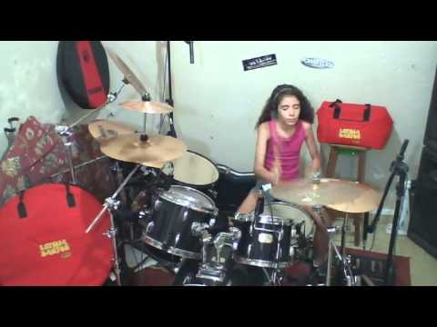Tom sawyer Rush Drum cover Letcia Santos 11 anos (...