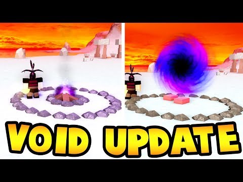 New Void Update Void Armor Spells Roblox Booga Booga Youtube - roblox booga booga whats the best void spell in booga