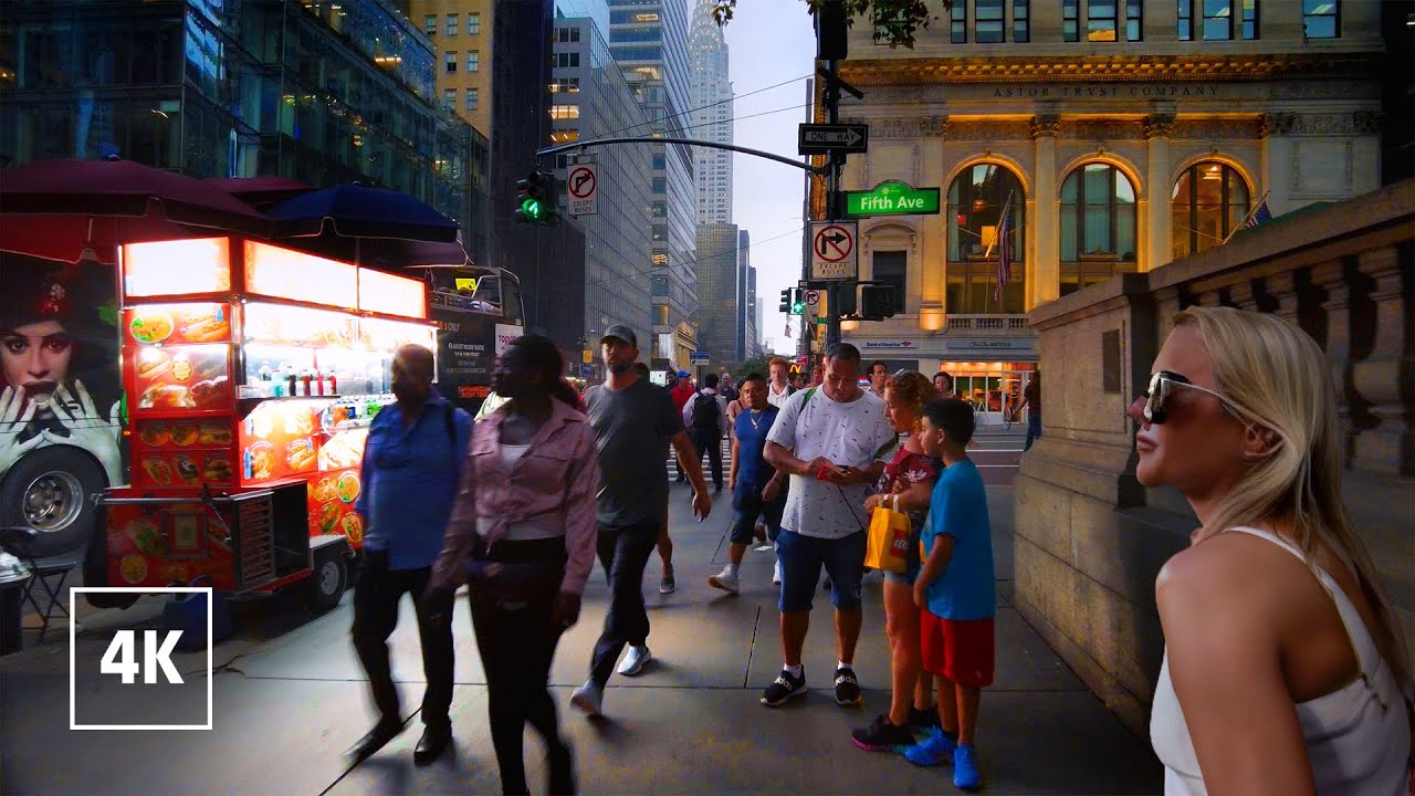New York, Amerika Serikat | Tur Jalan Kaki 4K | 22 Jul 2023