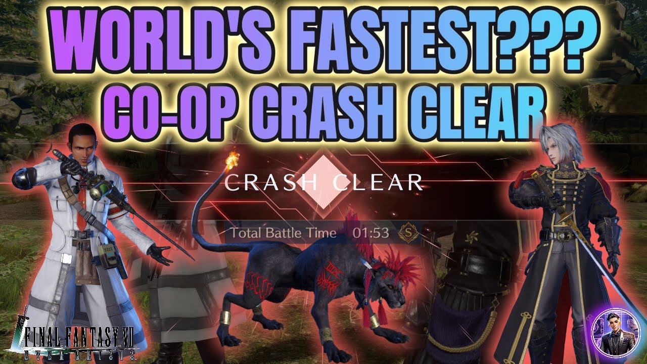 [Final Fantasy 7 Ever Crisis] THE WORLD'S FASTEST? Co-op Gallonbaloir ...