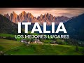 Los mejores lugares de Italia - Paisajes hermosos | 4K Ultra HD