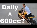Advantages and Disadvantages to Daily a 600cc Sportbike