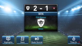 PES Club Manager 2017 : How to win against bigger OTR team (Highlights) screenshot 5