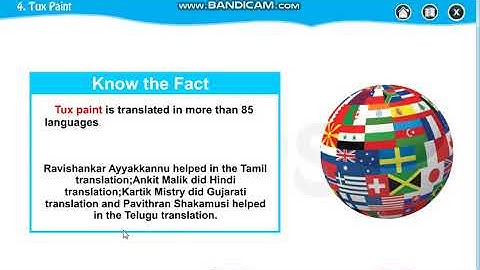 Std IV Lesson 4 Tux Paint