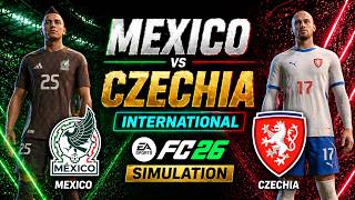 Mexico vs Czechia | International | EA FC 26 | Simulation