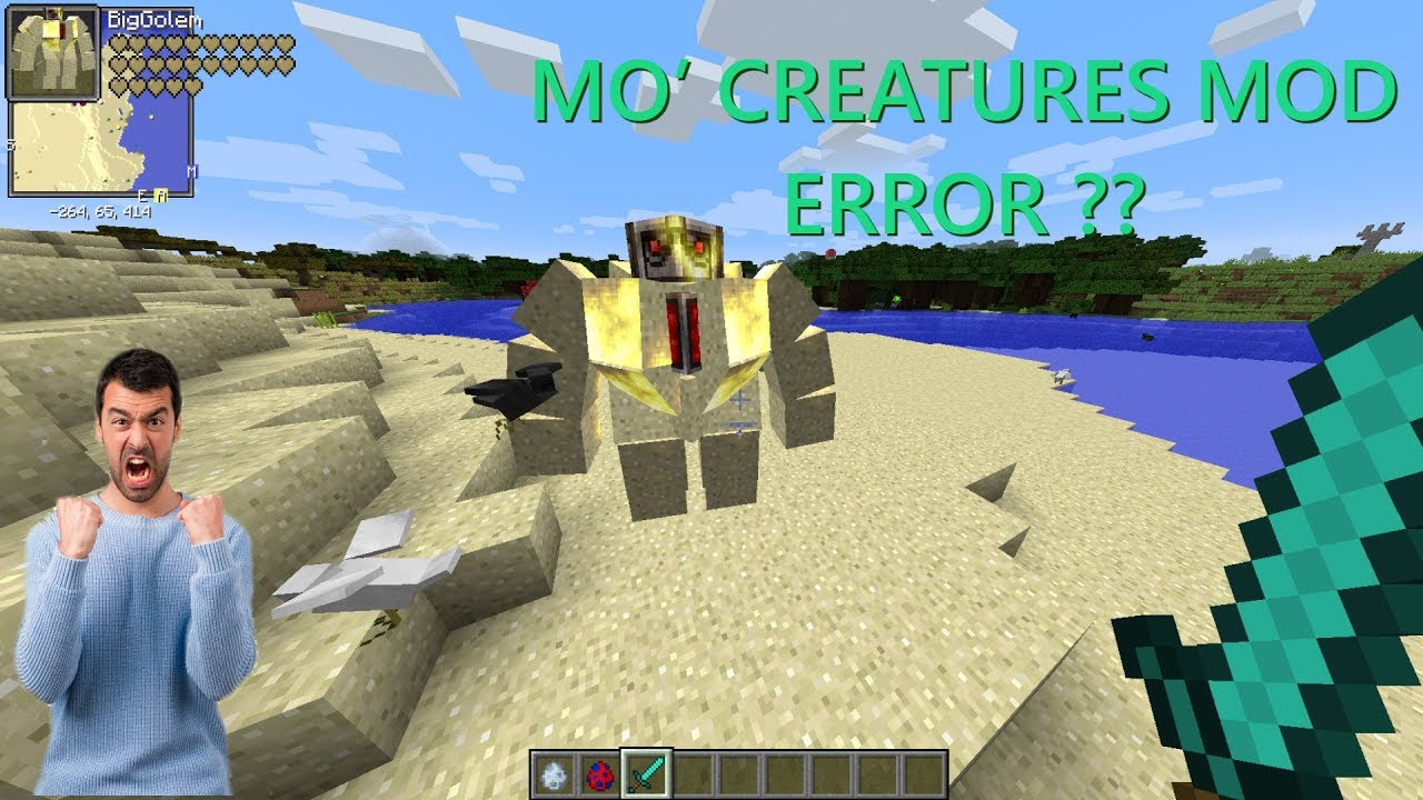 Mo Creatures Mod 1 12 2 Error Solo Veo Sombras Solucionado Youtube