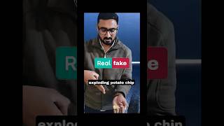 exploding potato chip trick #experiment #facts #truereview