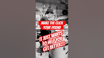 Click=friend=improve #drummer #learndrums #metronome #musiclesson #drumming #drumlesson #noexcuses