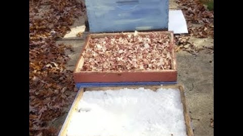 Adding Candy Boards to Bee Hives