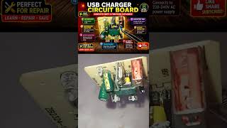 🔥 USB Charger Secrets Revealed! Every Component Explained | Complete Repair Guide