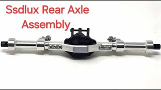 SSDLUX rear axle assembly