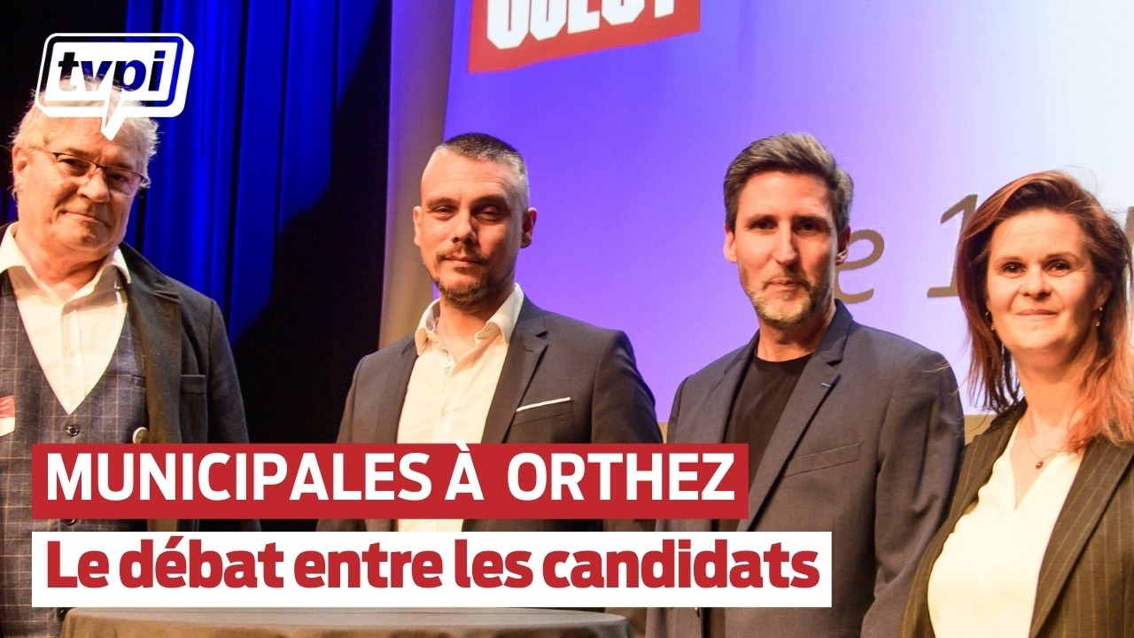 Municipales 2026 à Orthez : revivez le débat entre les quatre candidats à l’élection