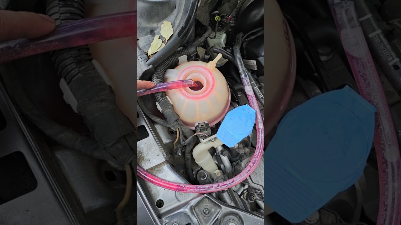 утечка охлаждающей жидкости на Volkswagen