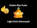 Light fruit showcase (Roblox Blox fruits)