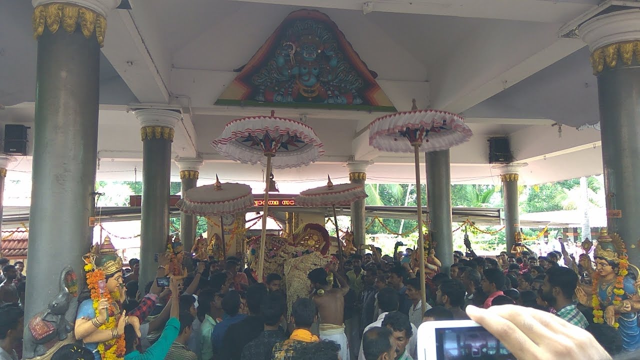 യാത്ര അയപ്പ് ചടങ്ങ്  - പുത്തുവിളദേവിയും കാരാഴ്മദേവിയും  (08/05/2017)