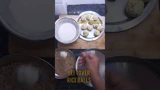 #leftoverricerecipe #riceballs #shortsfeed