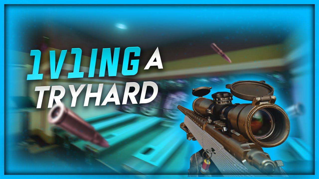 1v1ing a tryhard in cold war (commentary) 