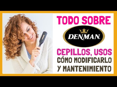 Video: ¿Qué cepillo denman usar?